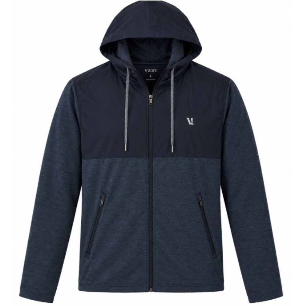 Vuori Men's Ink Heather Sunday Element Jacket Size Large NWT